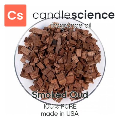 Аромамасло CandleScience - Smoked Oud (Копченый уд), 5 мл CS076