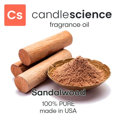 Аромамасло CandleScience - Sandalwood (Сандаловое дерево), 5 мл CS053
