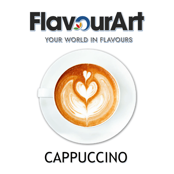 Ароматизатор FlavourArt - Cappuccino (Капучіно), 5 мл FA027