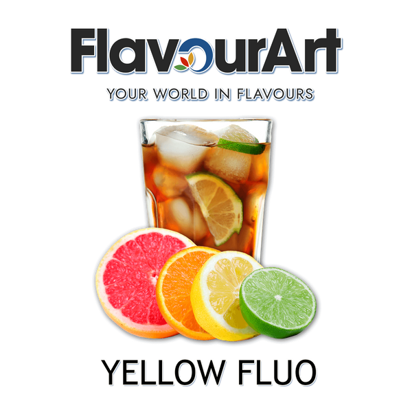 Ароматизатор FlavourArt - Yellow Fluo (Цитрусова кола), 5 мл FA127