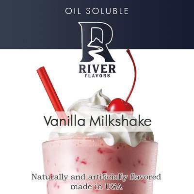 Аромамасло River - Vanilla Milkshake (Ванильный милкшейк), 10 мл RV07