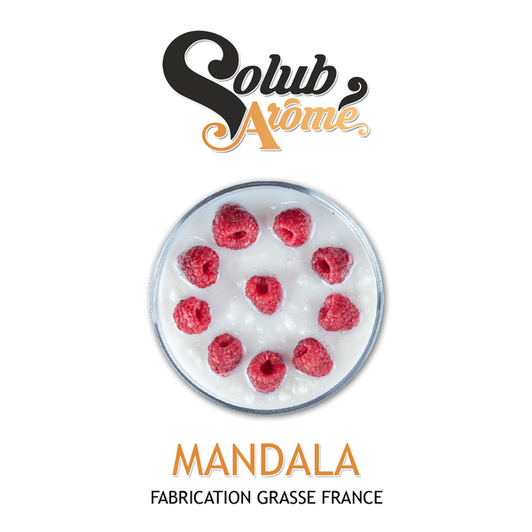 Ароматизатор Solub Arome - Mandala (Малина у вершках), 5 мл SA079