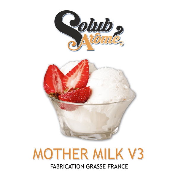 Ароматизатор Solub Arome - Mother Milk v3 (Соковита полуниця з ванільним морозивом), 5 мл SA089