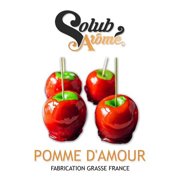 Ароматизатор Solub Arome - Pomme d'amour (Карамелізоване яблуко), 5 мл SA099