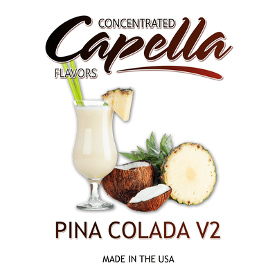 Ароматизатор Capella - Pina Colada v2 (Пина Колада), 5 мл CP129