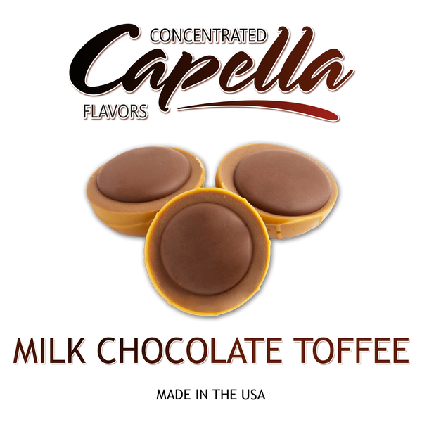 Ароматизатор Capella - Milk Chocolate Toffee (Молочна Іриска), 5 мл CP109