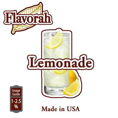 Ароматизатор Flavorah - Lemonade (Лимонад), 30 мл FLV15