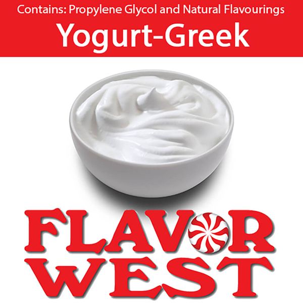 Ароматизатор FlavorWest - Yogurt-Greek (Грецький йогурт), 5 мл FW149