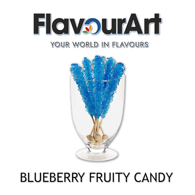 Ароматизатор FlavourArt - Blueberry Fruity Candy (Черничная конфета), 1л FA018