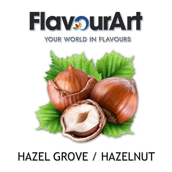Ароматизатор FlavourArt - Hazel Grove | Hazelnut (Лісовий горіх фундук), 5 мл FA058