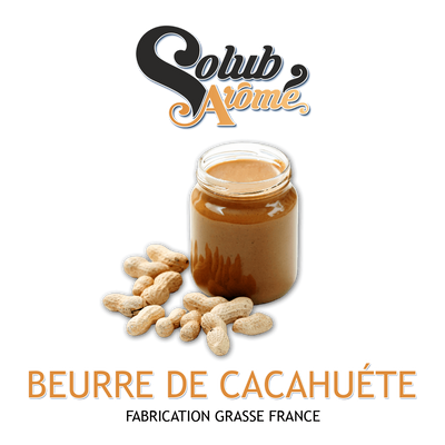 Ароматизатор Solub Arome - Beurre de cacahuète (Арахисовое масло), 100 мл SA010
