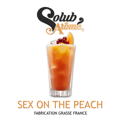 Ароматизатор Solub Arome - Sex on the peach (Фруктовый напиток, сочетающий персик и клюкву), 5 мл SA110