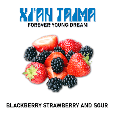 Ароматизатор Xian - Blackberry Strawberry and Sour (Кисла полуниця з ожиною), 50 мл XT010