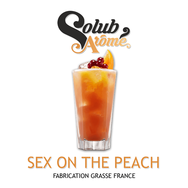 Ароматизатор Solub Arome - Sex on the peach (Фруктовий напій, що поєднує персик та журавлину), 5 мл SA110