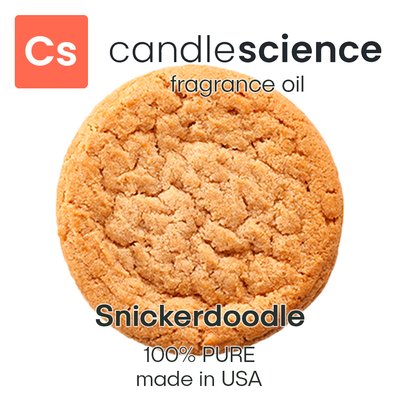 Аромамасло CandleScience - Snickerdoodle (Классическое американское печенье), 5 мл CS055