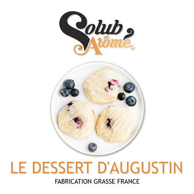 Ароматизатор Solub Arome - Le Dessert D'Augustin (Черничное печенье), 5 мл SA143