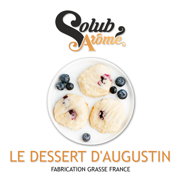 Ароматизатор Solub Arome - Le Dessert D'Augustin (Чорничне печиво), 5 мл SA143