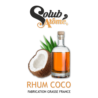 Ароматизатор Solub Arome - Rhum Coco (Ром з кокосом), 30 мл SA107