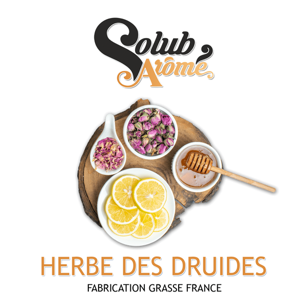 Ароматизатор Solub Arome - Herbe des druides (Мікс трав з м'яким лимонним смаком із домішкою меду), 5 мл SA067
