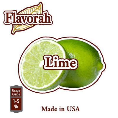 Ароматизатор Flavorah - Lime (Лайм), 100 мл FLV16