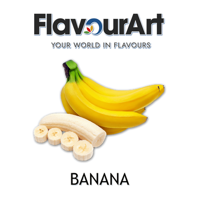 Ароматизатор FlavourArt - Banana (Банан), 1л FA009