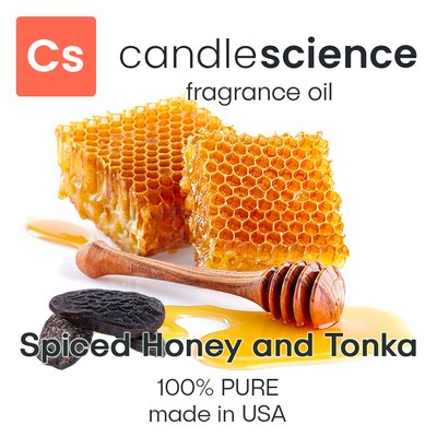 Аромамасло CandleScience - Spiced Honey and Tonka (Пряный мед и тонка), 5 мл CS056