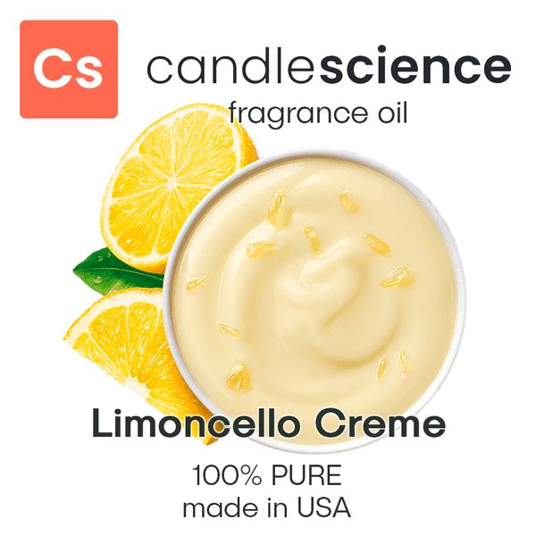 Аромаолія CandleScience - Limoncello Creme (Кремовий лімончелла), 5 мл CS031