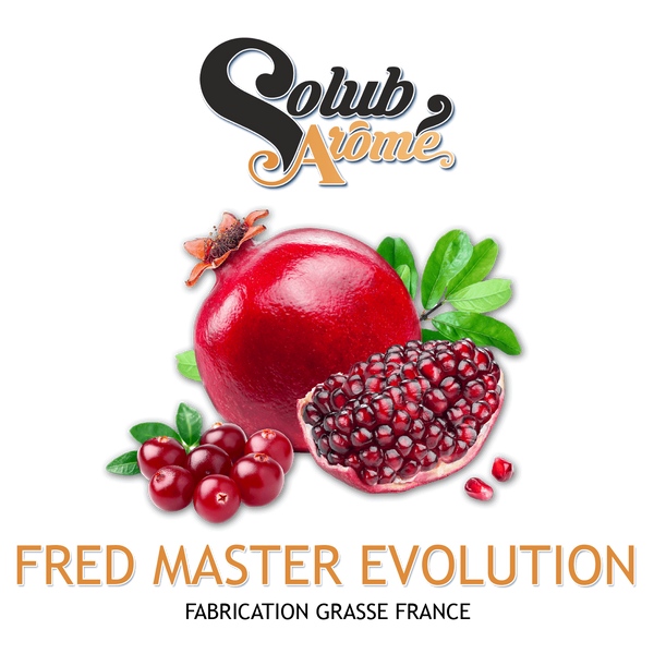 Ароматизатор Solub Arome - Fred Master Evolution (Гранат та журавлина), 5 мл SA051