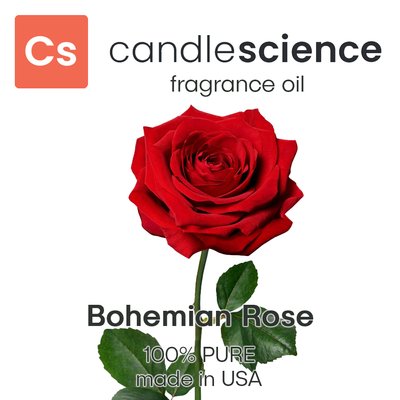 Аромаолія CandleScience - Bohemian Rose (Богемська троянда), 5 мл CS069