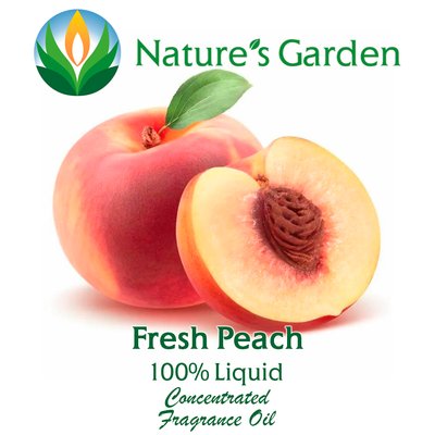 Аромамасло Nature's Garden - Fresh Peach (Свежий персик), 5 мл