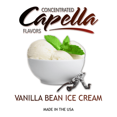 Ароматизатор Capella - Vanilla Bean Ice Cream (Ванільне Морозиво), 5 мл CP171