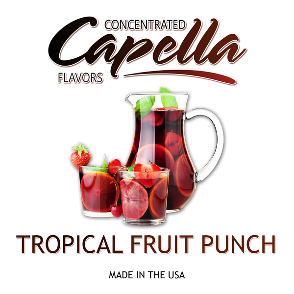 Ароматизатор Capella SilverLine - Tropical Fruit Punch (Тропічний пунш), 5 мл CSL13