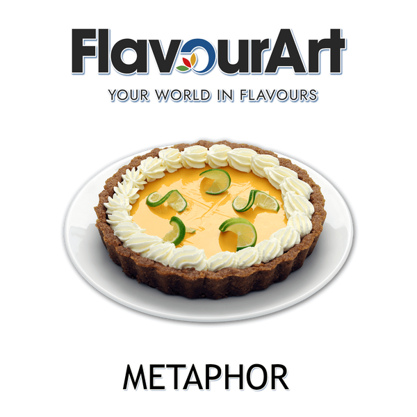 Ароматизатор FlavourArt - Metaphor (Кремовий пиріг з ванільно-цитрусовим джемом), 5 мл FA080