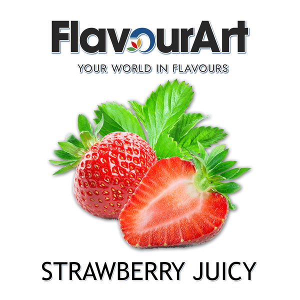 Ароматизатор FlavourArt - Strawberry Juicy (Соковита полуниця), 5 мл FA110
