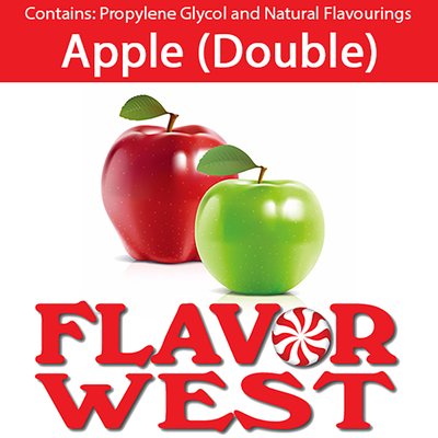 Ароматизатор FlavorWest - Apple Double (Двойное яблоко), 10 мл FW002