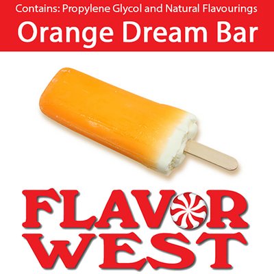 Ароматизатор FlavorWest - Orange Dream Bar (Апельсиновий заморожений сік), 10 мл FW102
