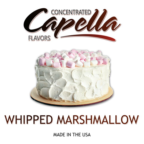 Ароматизатор Capella SilverLine - Whipped Marshmallow (Зефір із вершками), 5 мл CSL14