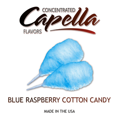 Ароматизатор Capella - Blue Raspberry Cotton Candy (Малинова Солодка Вата), 30 мл CP011