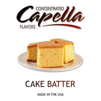 Ароматизатор Capella - Cake Batter (Бисквитное тесто), 30 мл CP021
