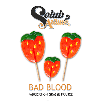 Ароматизатор Solub Arome - Bad Blood (Полунична цукерка), 100 мл SA002