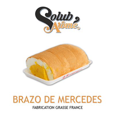 Ароматизатор Solub Arome - Brazo de Mercedes (Знаменитий філіпінський десерт Brazo de Mercedes), 1л SA012
