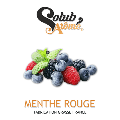 Ароматизатор Solub Arome - Menthe rouge (Фрукти з м'ятою), 30 мл SA082