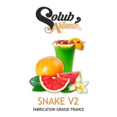 Ароматизатор Solub Arome - Snake v2 (Абсент, ваніль, цедра лимона, грейпфрут), 5 мл SA112