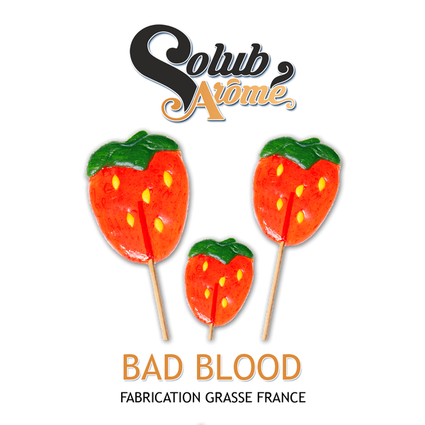 Ароматизатор Solub Arome - Bad Blood (Полунична цукерка), 5 мл SA002