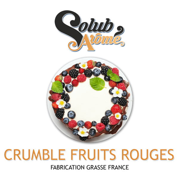 Ароматизатор Solub Arome - Crumble Fruits rouges (Малино-ягідний пиріг), 5 мл SA042