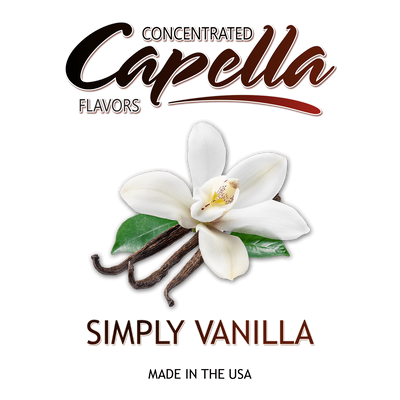 Ароматизатор Capella - Simply Vanilla (Ваніль), 5 мл CP142