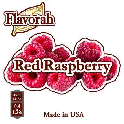 Ароматизатор Flavorah - Red Raspberry (Спелая малина), 5 мл FLV62