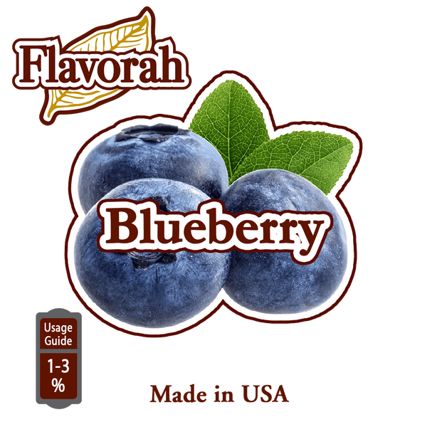 Ароматизатор Flavorah - Blueberry (Чорниця), 30 мл FLV37