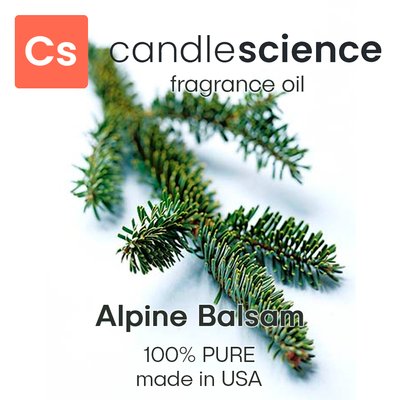 Аромаолія CandleScience - Alpine Balsam (Альпійський бальзам), 100 мл CS001