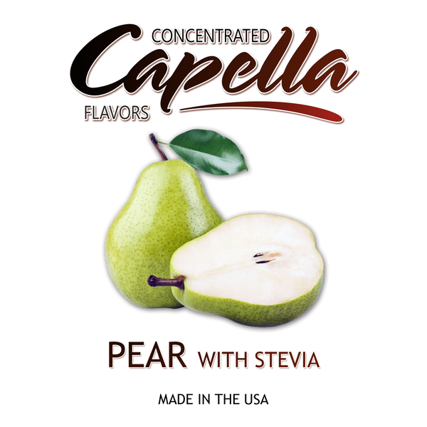 Ароматизатор Capella - Pear with Stevia (Солодка Груша), 5 мл CP127